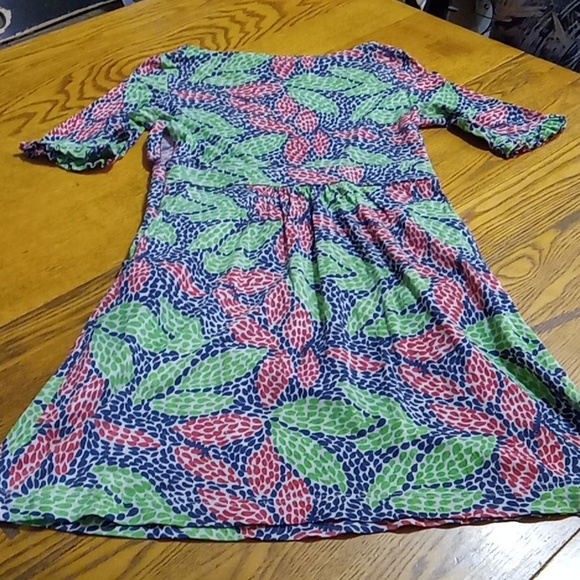 LILLY PULITZER Womens Dress Knit SMALL Multicolor Used Preowned Summer Casual - Picture 5 of 13